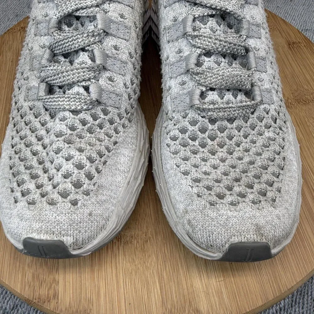 NOBULL Shoes Womens Size 8.5 Gray Knit Running Training Athletic Sneakers